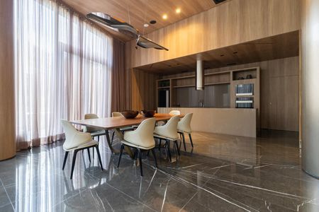 Studio à venda com 49m², 1 quarto e 2 vagasÁrea comum - Espaço Gourmet