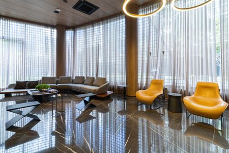 Studio à venda com 49m², 1 quarto e 2 vagasÁrea comum - Salão de festas