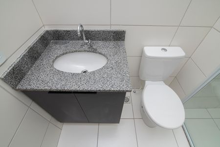 Apartamento para alugar com 58m², 2 quartos e 1 vaga Apartamento para alugar com 58m², 2 quartos e 1 vagaBanheiro Social
