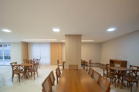 Apartamento para alugar com 45m², 2 quartos e 1 vagaÁrea comum - Salão de festas