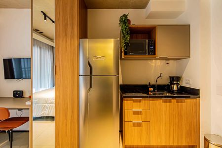 Studio de kitnet/studio para alugar com 1 quarto, 26m² em Santo Amaro, São Paulo