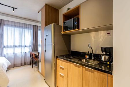 Studio de kitnet/studio para alugar com 1 quarto, 20m² em Santo Amaro, São Paulo