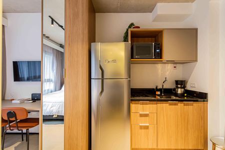 Studio de kitnet/studio para alugar com 1 quarto, 20m² em Santo Amaro, São Paulo