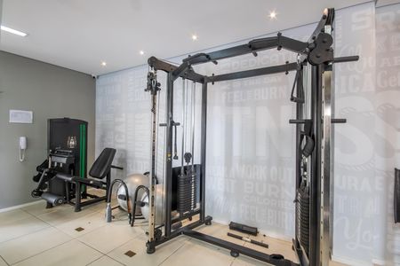 Área comum - Academia de casa de condomínio à venda com 1 quarto, 39m² em Padroeira, Osasco