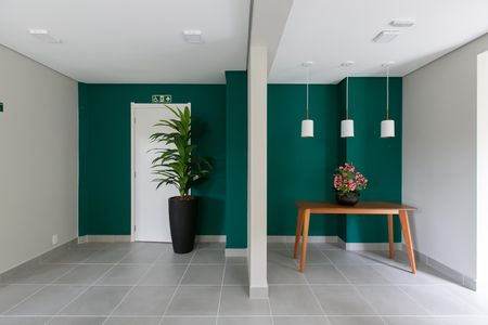 Apartamento para alugar com 32m², 2 quartos e sem vaga Apartamento para alugar com 32m², 2 quartos e sem vagaÁrea comum - Salão de Festas