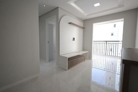 Sala de apartamento para alugar com 2 quartos, 47m² em Vila Valparaíso, Santo André