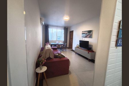 Sala de apartamento para alugar com 2 quartos, 60m² em Boqueirão, Santos
