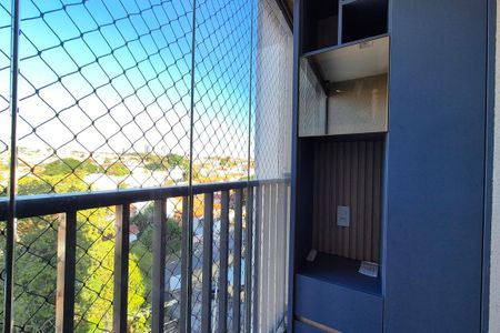 Varanda da Sala  de apartamento para alugar com 2 quartos, 55m² em Jardim Guarani, Campinas
