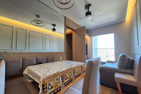 Sala de apartamento para alugar com 2 quartos, 55m² em Jardim Guarani, Campinas
