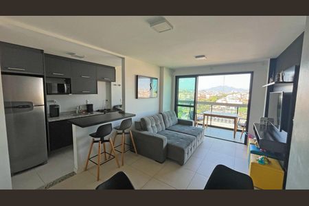 Sala de apartamento à venda com 2 quartos, 70m² em Recreio dos Bandeirantes, Rio de Janeiro