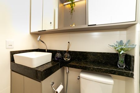 Apartamento à venda com 118m², 2 quartos e 2 vagasBanheiro da Suíte