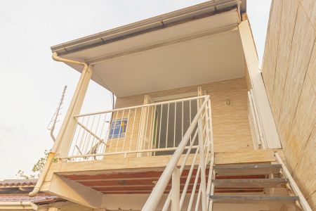 Casa para alugar com 30m², 2 quartos e 1 vaga Casa para alugar com 30m², 2 quartos e 1 vagaFachada/placa