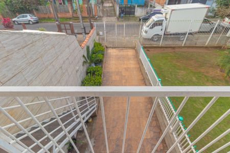 Vista da Sala/Cozinha de casa para alugar com 2 quartos, 30m² em Olaria, Canoas