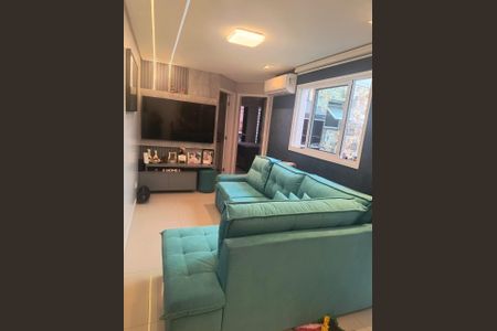 Foto 04 de apartamento à venda com 2 quartos, 45m² em Vila Scarpelli, Santo André