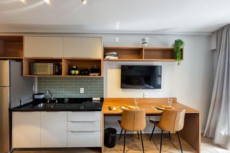 Studio para alugar com 27m², 1 quarto e sem vaga