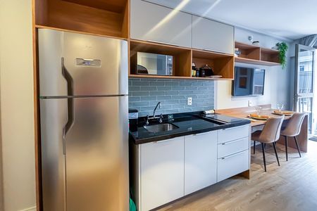Studio para alugar com 27m², 1 quarto e sem vaga