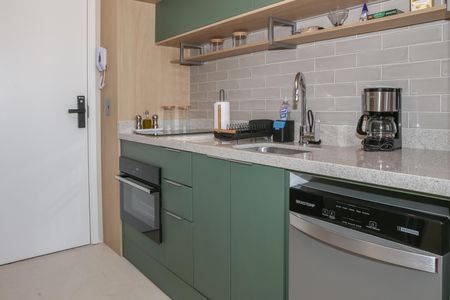 Apartamento para alugar com 25m², 1 quarto e sem vagaSala e Cozinha