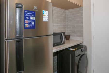 Apartamento para alugar com 25m², 1 quarto e sem vagaSala e Cozinha