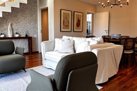 Sala de apartamento para alugar com 4 quartos, 290m² em Real Parque, São Paulo