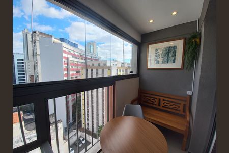 Sacada de kitnet/studio à venda com 1 quarto, 27m² em Consolação, São Paulo
