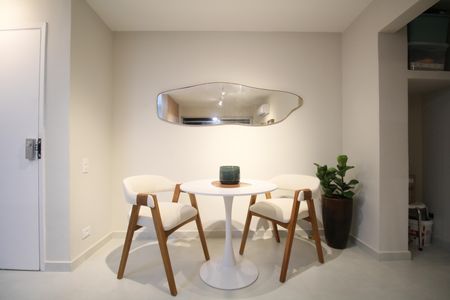 Sala de Jantar de apartamento à venda com 1 quarto, 45m² em Indianópolis, São Paulo