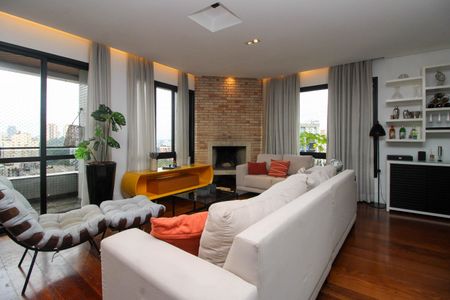 Sala  de apartamento à venda com 3 quartos, 210m² em Morumbi, São Paulo