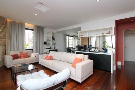 Sala  de apartamento à venda com 3 quartos, 210m² em Morumbi, São Paulo
