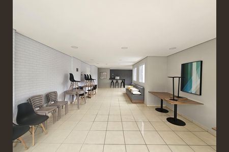 Apartamento à venda com 36m², 2 quartos e sem vaga Apartamento à venda com 36m², 2 quartos e sem vagaSalão de Festas