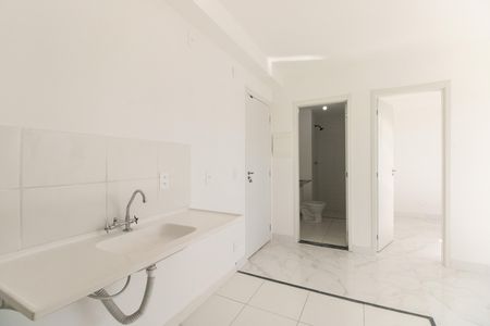 Cozinha de apartamento para alugar com 2 quartos, 35m² em Vila Esperança, São Paulo