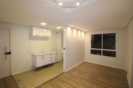 Sala / Cozinha de apartamento à venda com 2 quartos, 48m² em Vila Zefira, São Paulo