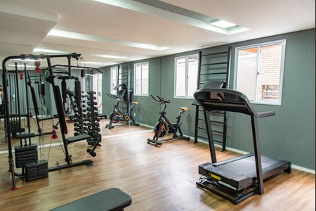 Apartamento para alugar com 65m², 1 quarto e sem vaga Apartamento para alugar com 65m², 1 quarto e sem vagaÁrea comum - Academia