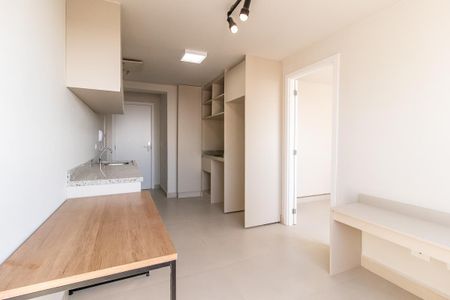 Sala/Cozinha de kitnet/studio para alugar com 1 quarto, 30m² em Água Verde, Curitiba