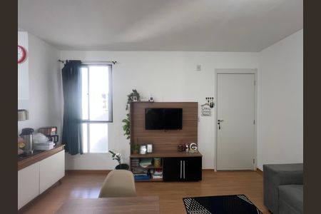 Sala de apartamento à venda com 2 quartos, 44m² em Trevo, Belo Horizonte