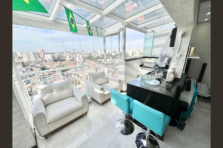 Apartamento à venda com 105m², 2 quartos e 2 vagas Apartamento à venda com 105m², 2 quartos e 2 vagasVaranda gourmet