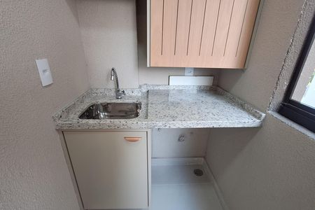 Varanda de apartamento para alugar com 1 quarto, 52m² em Parque das Nações, Santo André