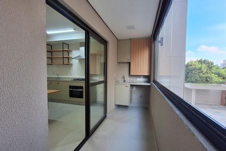 Varanda de apartamento para alugar com 1 quarto, 52m² em Parque das Nações, Santo André
