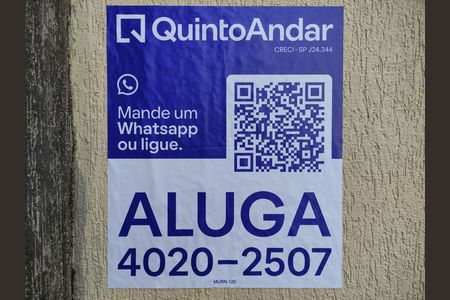 Apartamento para alugar com 23m², 1 quarto e sem vaga Apartamento para alugar com 23m², 1 quarto e sem vagaPlaca do QuintoAndar código MURN-120