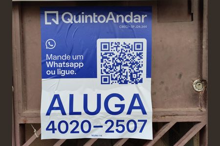 Casa para alugar com 40m², 1 quarto e sem vaga Casa para alugar com 40m², 1 quarto e sem vagaPlaca do QuintoAndar código MURN-116