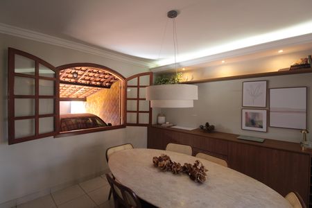 Sala de Jantar de casa à venda com 2 quartos, 350m² em Serrano, Belo Horizonte