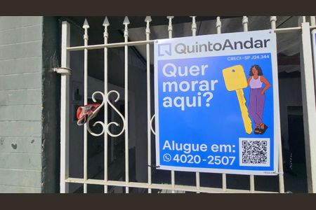 Casa para alugar com 62m², 1 quarto e 1 vagaFachada - plaquinha
