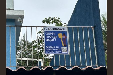 Casa para alugar com 45m², 1 quarto e 1 vagaFachada + placa