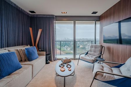 Sala de apartamento à venda com 1 quarto, 62m² em Pinheiros, São Paulo