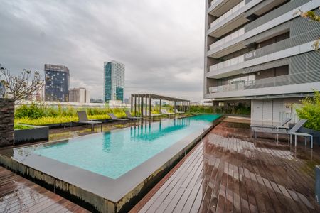 Área comum - Piscina de apartamento à venda com 1 quarto, 62m² em Pinheiros, São Paulo