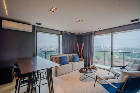 Sala de apartamento à venda com 1 quarto, 62m² em Pinheiros, São Paulo