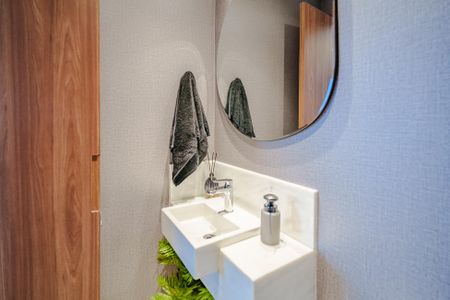 Apartamento à venda com 62m², 1 quarto e 1 vaga Apartamento à venda com 62m², 1 quarto e 1 vagaLavabo