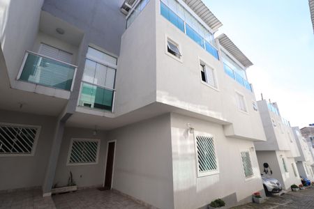 Casa de condomínio à venda com 110m², 2 quartos e 1 vagaFachada do bloco