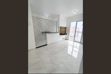 Sala de apartamento para alugar com 2 quartos, 48m² em Cidade Ocian, Praia Grande