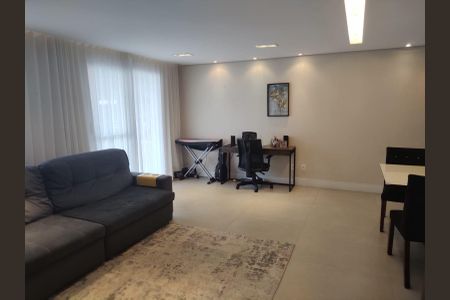 Sala de apartamento à venda com 3 quartos, 93m² em Vila Bastos, Santo André
