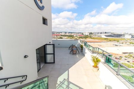 Apartamento para alugar com 36m², 1 quarto e sem vaga Apartamento para alugar com 36m², 1 quarto e sem vagaTerraço - Vista para Neo Quimica Arena