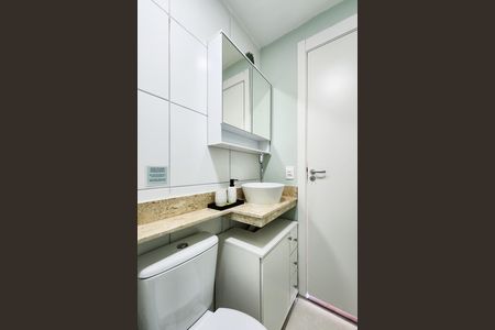 Apartamento para alugar com 32m², 1 quarto e sem vagaBanheiro 